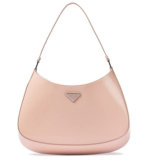 prada pink cleo bag|brushed leather shoulder bag Prada.